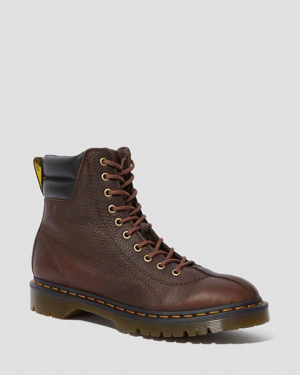 Dr Martens Dámské Kotníkové Boty Santo Grizzly Černé Hnědé, CZ-012485